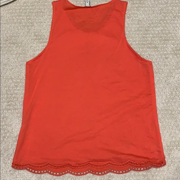 J Crew embroidered tank top - Picture 3 of 3